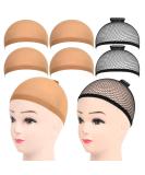Fandamei 6 PCs WIG Caps hair network for wig wig cap nylon wig caps undercase. - Buy Online on SooperMarket.com