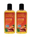 Desert Essence 100% Pure Jojoba Oil - 4 Fl Oz - Pack of 2 - Haircare & Skincare Essential Oil - All Skin Types - No Oily Residue - May Help Prevent Flakiness - Makeup Remover - Aftershave Moisturizer Jojoba 4 Fl Oz (Pack... - Buy Online on SooperMarket.com