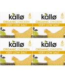 Kallo Very Low Salt Chicken Stock Cubes 6x8g (4 Pack Bundle) - Buy Online on SooperMarket.com