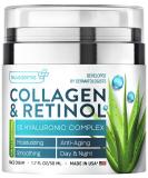 NUVADERMIS Collagen & Retinol Face Moisturizer 1.7 oz - Made in USA - Anti Aging Day & Night Cream for Women & Men - Buy Online on SooperMarket.com