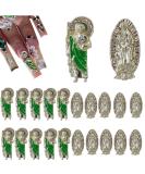 20 PCS Virgin Mary & San Judas 3D Nail Charms for Acrylic Nails - Retro Virgen De Guadalupe Nail Decorations - Buy Online on SooperMarket.com
