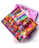 780 Pcs Girls Hair Clip & Tie Set - Colorful Ponytail Holders & Rubber Bands for Kids/Toddlers - Hair Accessories in Candy Colors - Buy Online on SooperMarket.com