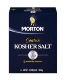 Morton Salt Kosher Salt, Coarse, Food Service, 48 Ounce, Packaging May Vary 3 Pound (Pack of 1) - Buy Online on SooperMarket.com