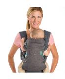 Infantino Flip Advanced 4-in-1 Carrier - Ergonomic, convertible, face-in and face-out front and back carry for newborns and older babies 8-32 lbs Grey Flip 4-in-1 Carrier - Buy Online on SooperMarket.com