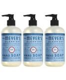 Mrs. Meyer's Clean Day's Hand Soap, Made with Essential Oils, Biodegradable Formula, Rain Water, 12.5 fl. oz - Pack of 3 Rain Water 3 Pack - Buy Online on SooperMarket.com