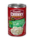 Campbell's Chunky Healthy Request New England Clam Chowder 18.8oz Can (Case of 12) - Buy Online on SooperMarket.com