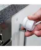 BabyGO Babys security Magnetic cabinet lock |10 locks 8 corner protection piece 2 keys |Invisible child locking for closet and drawers |Baby and children |White magnetic cabinet lock white - Buy Online on SooperMarket.com