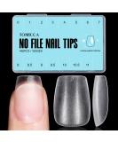 TOMICCA Extra Short Coffin Nail Tips - 450Pcs Soft Gel Tips for Nail Extension | Matte Finish Fake Nails in 15 Sizes with Storage Box - Buy Online on SooperMarket.com