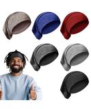 SATINIOR 6-Piece Spandex Dreadlock Caps Unisex Elastic Bands for Long Hair Dreads in Dark Colors - Buy Online on SooperMarket.com