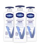 Vaseline Intensive Care Body Lotion for Dry Skin Advanced Repair Unscented Lotion Made with Ultra-Hydrating Lipids and Vaseline Jelly That Repairs Extremely Dry Skin 20.3 oz, Pack of 3 - Buy Online on SooperMarket.com