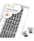 D-14 mm B 47 Cluster Lashes - 72 Clusters | Natural DIY Soft Fluffy Eyelash Extensions - Buy Online on SooperMarket.com