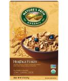 Nature's Path Organic Heritage Flakes Cereal - 13.25 oz | Whole Grains, High Fiber - Buy Online on SooperMarket.com