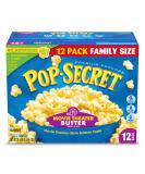 Pop Secret Popcorn, Movie Theater Butter, Microwave Popcorn Bags, 38.4 Oz, 12 Count(Pack of 1) - Buy Online on SooperMarket.com