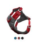Kurgo Journey Air Dog Harness XS - Padded Chest & Back Handle for 2-5 kg Dogs - Red/Gray - Buy Online on SooperMarket.com