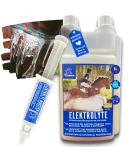 Emma Electrolyte Horse Liquid & Paste | Vitamin B12 Minerals & Sodium for Optimal Hydration | 1L & 30ml - Prevent Diarrhea & Support Performance - Buy Online on SooperMarket.com