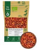 Organic chili peppers |Birds Eye Chili whole |Very sharp level of sharpness 9 |Red dried chilli pod |Bio Chili |Aroma protection |100g 1 piece (1 Pack) - Buy Online on SooperMarket.com