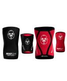 Beast Gear Sleeves - Premium 5mm Neoprene Compression Knee Bandages for Weightlifting CrossFit & Run - XL Support & Protection - Buy Online on SooperMarket.com