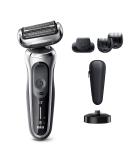 Braun Series 7 7027cs Electric Razor for Men - Waterproof Foil Shaver with Beard Trimmer, Rechargeable & Travel Case - Silver - Buy Online on SooperMarket.com