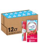 Crystal Light Sugar-Free Wild Strawberry On-The-Go Powdered Drink Mix 120 Count - Pack of 12 | Sugar-Free Wild Strawberry Flavor - Convenient Travel Packets - Buy Online on SooperMarket.com
