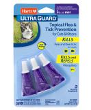 Hartz UltraGuard Topical Flea & Tick Prevention for Cats and Kittens - 3 Monthly Treatments - Buy Online on SooperMarket.com