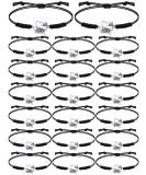 Rtteri 20 Pcs Cheerleader Gifts Cheer Bracelet Girls Cheerleading Charm Bracelet Adjustable Cheerleader Gifts For Cheer Team Cheerleading Jewelry Accessories Bulk Black Cheer Cheer - Buy Online on SooperMarket.com