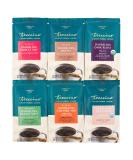 Teeccino Dandelion Herbal Coffee Sampler - 6 Trial-Size Packets - Dark Roast Variety Pack - Caffeine-Free & Gluten-Free Dandelion Coffee Alternatives - Buy Online on SooperMarket.com