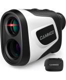 CAMMOO Golf Rangefinder with Slope, 1100Y Range Finder Golfing with 5 Mode, 6X Magnification, USB Charging, Clear & Accurate Measurement, Vibration Alert, for Golfing, Hunting, Measurement - M1000 White - Buy Online on SooperMarket.com