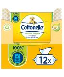 Cottonelle moist toilet paper of course nourishing - chamomile & aloe vera biodegradable plastic -free reclaimable advantage pack 12 x 42 wet wipes Cottonelle chamomile 12x42 - Buy Online on SooperMarket.com