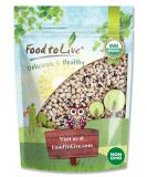 Organic Black-Eyed Peas 5 Pounds - Raw Dried Cow Peas Non-GMO Kosher Bulk Beans | Product of USA - 5lb Pack - Buy Online on SooperMarket.com