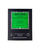 Arches Watercolor Pad 9x12-inch Natural White 100% Cotton Paper - 12 Sheet Arches Watercolor Paper 140 lb Cold Press Pad - Arches Art Paper for Watercolor Gouache Ink Acrylic and More 9"x12" Cold Press - Buy Online on SooperMarket.com