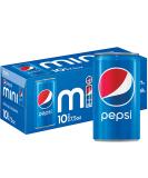 Pepsi Soda, Mini Cans, 7.5 Ounce (Pack of 10) Original - Buy Online on SooperMarket.com
