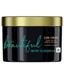 Black is Beautiful Curl Cream - Sulfate Free for Curly Hair - Coconut Oil, Honey & Turmeric - 7.6 fl oz - Buy Online on SooperMarket.com