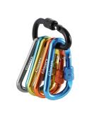 Gimars Mini Carabiner Klien - 6 cm Colorful Key Rings (Set of 6) - Perfect for Camping Fishing Hiking & Travel - Buy Online on SooperMarket.com