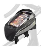 Waterproof Bike Handlebar Bag for Phone - Top Tube Cycling Accessory for Safety & Convenience - Reflective Material for Mountain and Road Bikes - Buy Online on SooperMarket.com