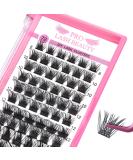 Lash Clusters 72 Pcs Individual Lashes DIY Extension Volume Look 12mm - Super Thin Band, Comfortable | Shop Now! - Buy Online on SooperMarket.com