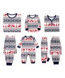 PatPat Family Christmas PJs Matching Set - Reindeer & Snowflake Patterned Sleepwear for Couples & Kids, Women's Blue/White - Buy Online on SooperMarket.com