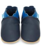 Baby Shoes with Soft Sole - Baby Girl Shoes - Baby Boy Shoes - Leather Toddler Shoes - Baby Walking Shoes 12-18 Months Dark Blue and Navy - Buy Online on SooperMarket.com