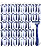 200 Pieces Disposable Razors for Men - Individually Wrapped Twin Blade Shaving Razors for Travel Home Hotels | Bulk Blue Razors - Buy Online on SooperMarket.com