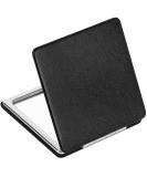 YTZJ Direct Premium Compact Makeup Mirror for Men Women and Girls Black Portable Travel Vanity Mirrors for Pocket Wallet Purse Handbag Foldable 2-Sided Magnifying Cosmetic Mirror - Buy Online on SooperMarket.com