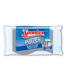 Spontex Polish stainless steel cleaner - scouring pad ideal for stainless steel pots 1 piece (1 pack) Polish - Buy Online on SooperMarket.com