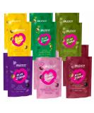 Valesco OLive 2 Snack Pitted Olives Variety Pack 6 Flavors 3 oz (12 Pouches) - Buy Online on SooperMarket.com