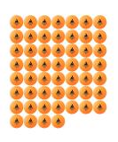JOOLA Training 3 Star Table Tennis Balls 12, 60, or 120 Pack - 40+mm Regulation Bulk Ping Pong Balls for Competition and Recreational Play - Fun as a Cat Toy - Indoor and Outdoor Compatible .60-Pack Orange - Buy Online on SooperMarket.com