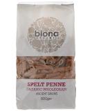 Biona Organic Wholegrain Spelt Penne 500g 500 g (Pack of 1) - Buy Online on SooperMarket.com