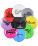 Divergent Discs 8-Disc Beginners Disc Golf Set with Starter Bag - Complete Disc Golf Kit - Buy Online on SooperMarket.com