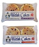 Welsh Baker Welsh Cakes - 2 Flavor Variety Box - Hand Griddled - 8 Cakes Total - 4 cakes per package - Currant and Cranberry Orange - Buy Online on SooperMarket.com