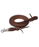 Weaver Leather 1/2 x 7.5' Roper Reins in Golden Chestnut - Working Tack for Quality Performance - Buy Online on SooperMarket.com