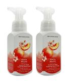 Bath&Body Works Peach Bellini Foaming Hand Soap 8.75oz - Pack of 2 - Buy Online on SooperMarket.com