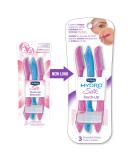 Schick Hydro Silk Touch-Up Multipurpose Exfoliating Dermaplaning Tool - Pack Of 3 - Buy Online on SooperMarket.com