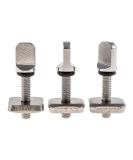 Santa Barbara Surfing SBS - No Tool Stainless Steel Fin Screw for Longboard and SUP - Choose 2 or 3 Pack - Buy Online on SooperMarket.com
