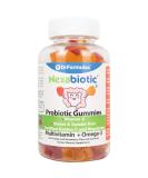 DrFormulas Multivitamin Gummies with Omega 3 and Probiotics for Kids and Adults with Vitamin C | Nexabiotic with Vitamin A, C, D3, E, B6, B12, and Zinc, Biotin, Folate | Kosher Vegetarian, 120 Count - Buy Online on SooperMarket.com